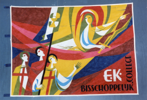 Evangelische Kruistocht – Bisschoppelijk College Roermond 1958 - Voorzijde