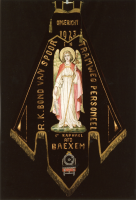 RK Bond van Spoor- en Tramwegpersoneel St. Raphaël Baexem 1920 - Voorzijde thumbnail