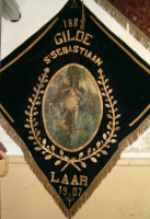 Schutterij, Drumband & Jachthoornkorps St. Sebastianus Laar - Voorzijde