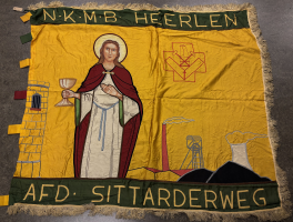 Ned. Kath. Mijnwerkersbond Sittarderweg Heerlen 1956 - Voorzijde thumbnail