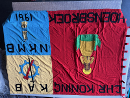 Ned. Kath. Mijnwerkersbond Christus Koning-Parochie, Hoensbroek 1962 - Voorzijde