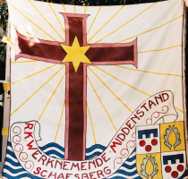 RK Werknemende Middenstand Schaesberg 1950 - Voorzijde thumbnail