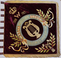 Muziekcorps Staatsmijn Wilhelmina [pl?] 1925 - Voorzijde