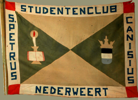 Studentenclub St. Petrus Canisius Nederweert 1935 (±) - Voorzijde thumbnail