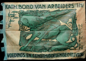 Kath. Bond van Arbeiders in Voedings en Genotmiddelenbedrijven Heerlen 1953 - Voorzijde thumbnail