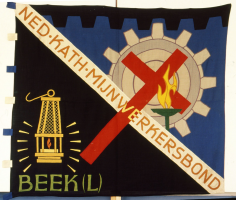 Ned. Kath. Mijnwerkersbond Beek 1957 - Voorzijde thumbnail