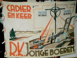 RK Jonge Boeren Cadier en Keer 1930 (±) - Voorzijde thumbnail