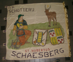 Schutterij St. Hubertus Schaesberg 1934 (±) - Voorzijde thumbnail