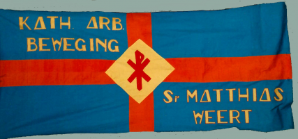 Kath. Arbeidersbeweging St. Matthias Weert 1935 (±) - Voorzijde thumbnail