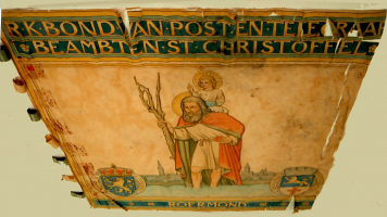 RK Bond van Post en Telegraaf Beambten St. Christoffel Roermond 1910 - Voorzijde thumbnail