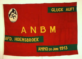 Alg. Ned. Bond van Mijnwerkers Hoensbroek 1955 - Voorzijde