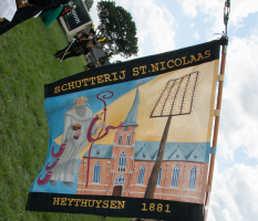 Schutterij St. Nicolaas Heythuysen - Voorzijde