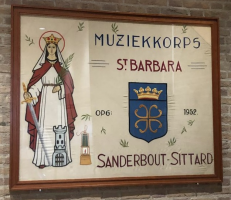 Muziekcorps St. Barbara Sittard 1952 - Voorzijde