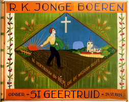 RK Jonge Boeren Sint Geertruid 1936 (±) - Voorzijde
