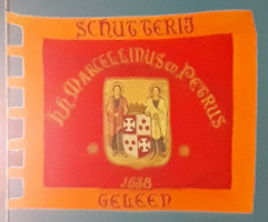 Schutterij St. Marcellinus & Petrus Geleen 1958 - Voorzijde