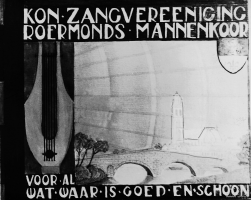 Kon. Zangkoor Roermonds Mannenkoor Roermond 1936 - Voorzijde
