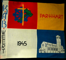 Kath. Arbeidersbeweging Parochie Heilig Hart Weert 1945 (±) - Voorzijde thumbnail
