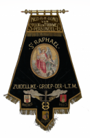 Ned. RK Bond van spoor en tramweg personeel St. Raphaël Vaals 1924 - Voorzijde thumbnail